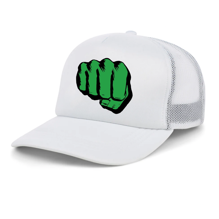 Hulk Punch Trucker Hat