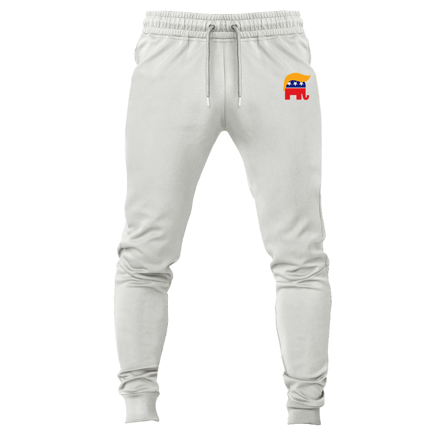 Men's Donald Trump Hair Elephant Joggers Sweatpants