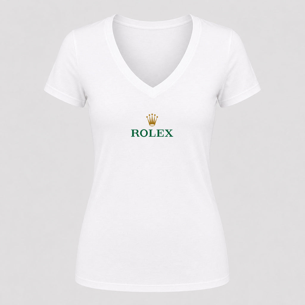 Women's Rolex V Neck T-Shirt