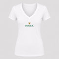 Women's Rolex V Neck T-Shirt