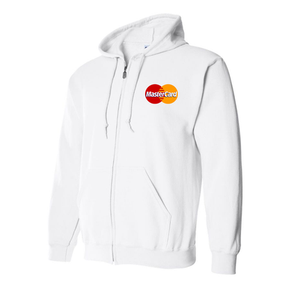 Men's Master Card  Zipper Hoodie