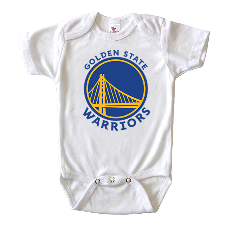 Golden State Warriors Baby Romper Onesie