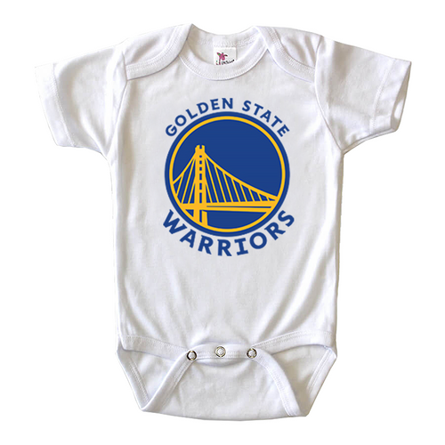 Golden State Warriors Baby Romper Onesie | TeesCustomize