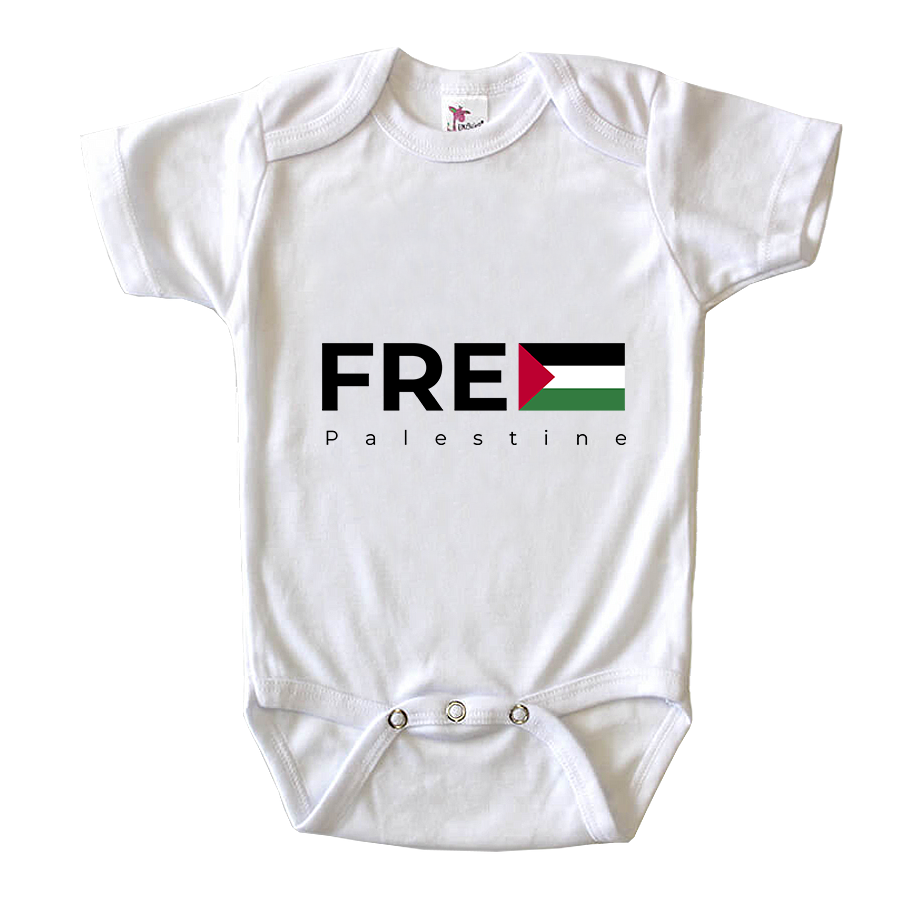 Free Palestine Baby Romper Onesie