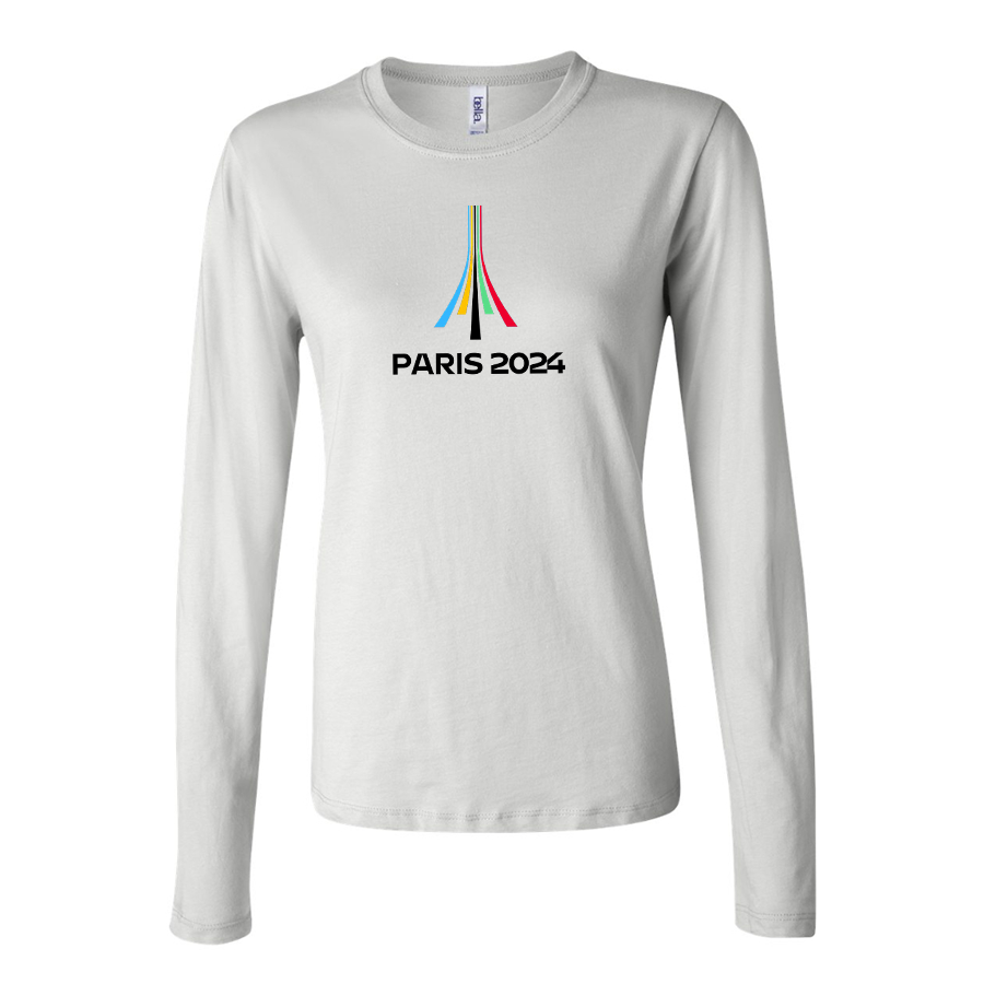 Women's Olympia Paris 2024 Long Sleeve T-Shirt