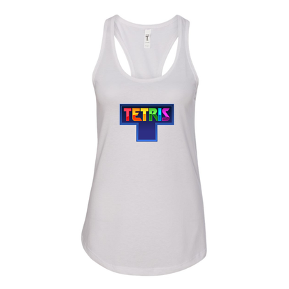 Women's Tetris Racerback Tank Top