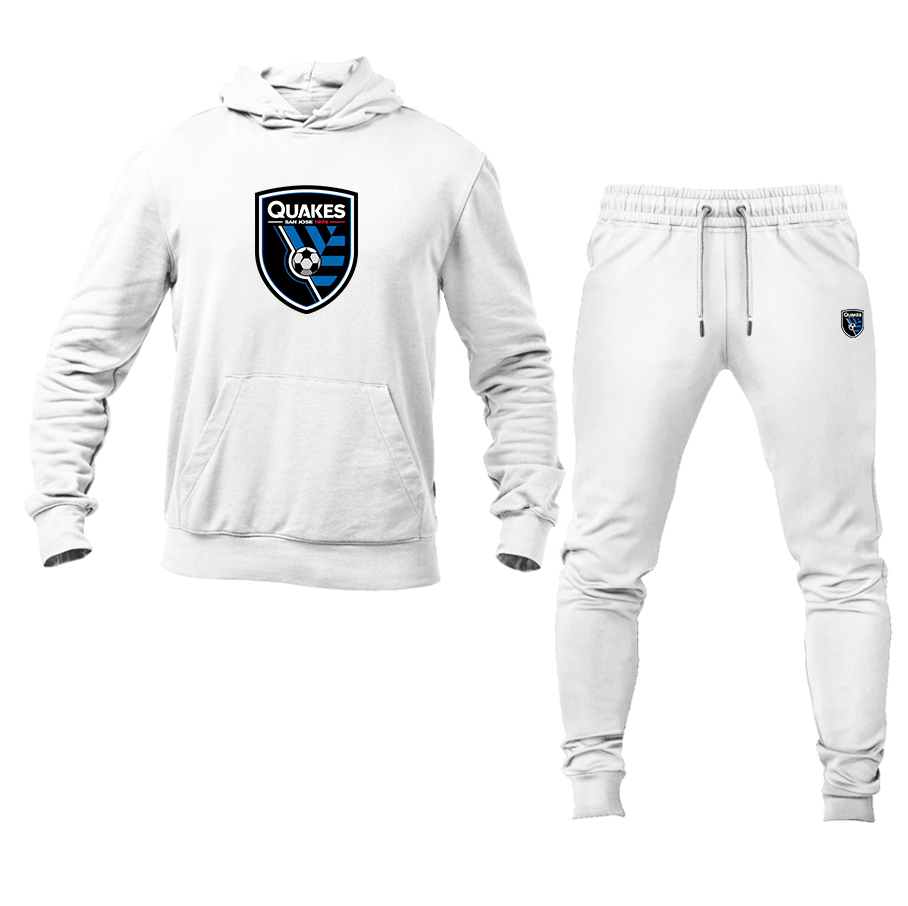 Men's San Joke Earthquakes Hoodie and Joggers Set