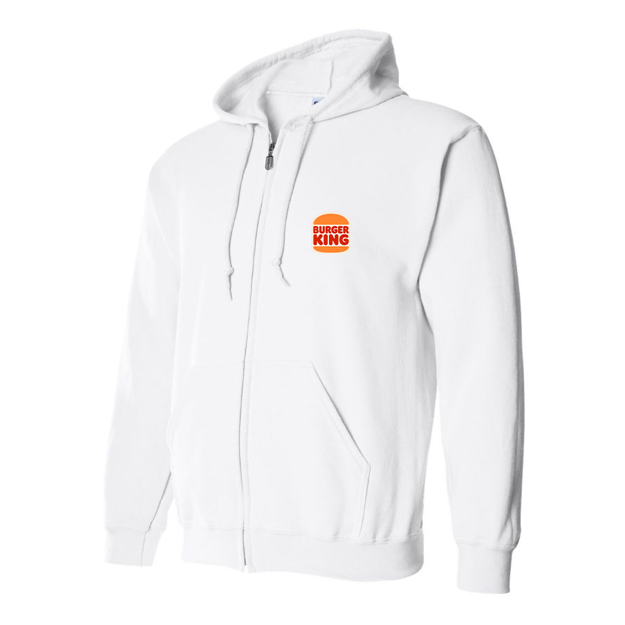 Men's Burger King Zipper Hoodie