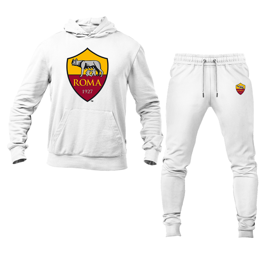 Men's AS Roma Hoodie and Joggers Set