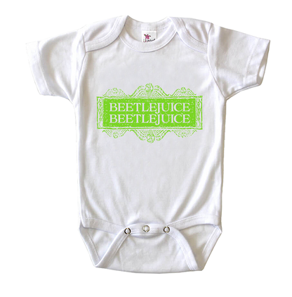 Beetlejuice BeetleJuice Baby Romper Onesie