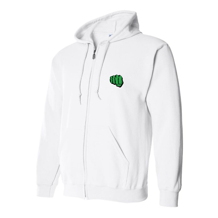 Men's Hulk Punch Zipper Hoodie