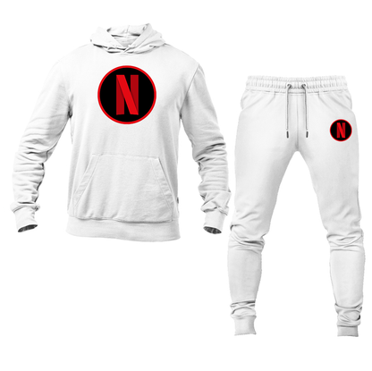 Men's Netflix Hoodie and Joggers Set