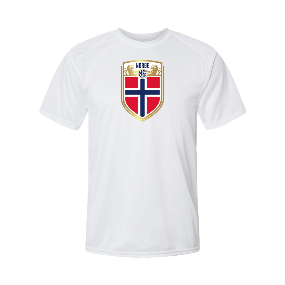 Men's Norway Soccer Performance Dri-fit T-Shirt