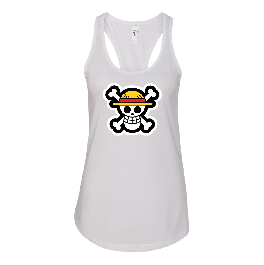 Women's StrawHat Racerback Tank Top