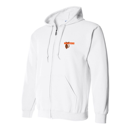 Men's Hooters Zipper Hoodie