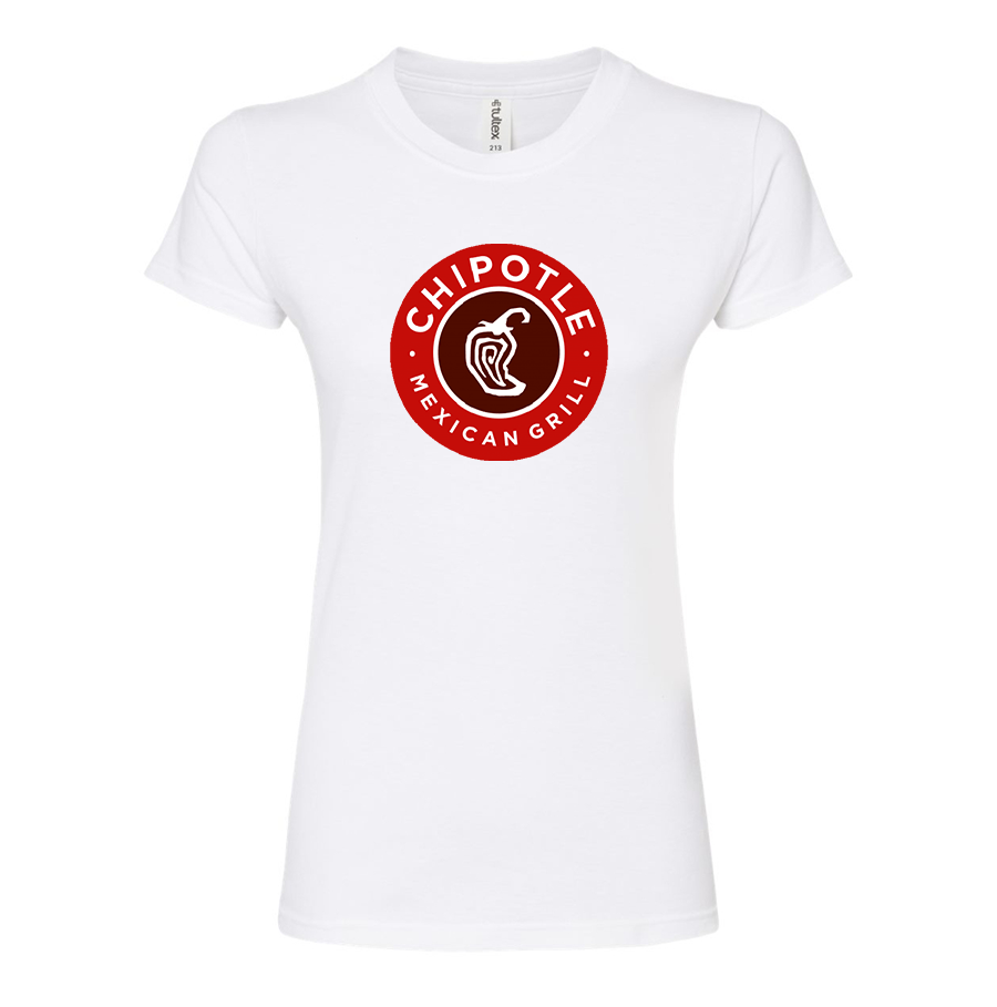 Women's Chipotle Mexican Grill Round Neck T-Shirt