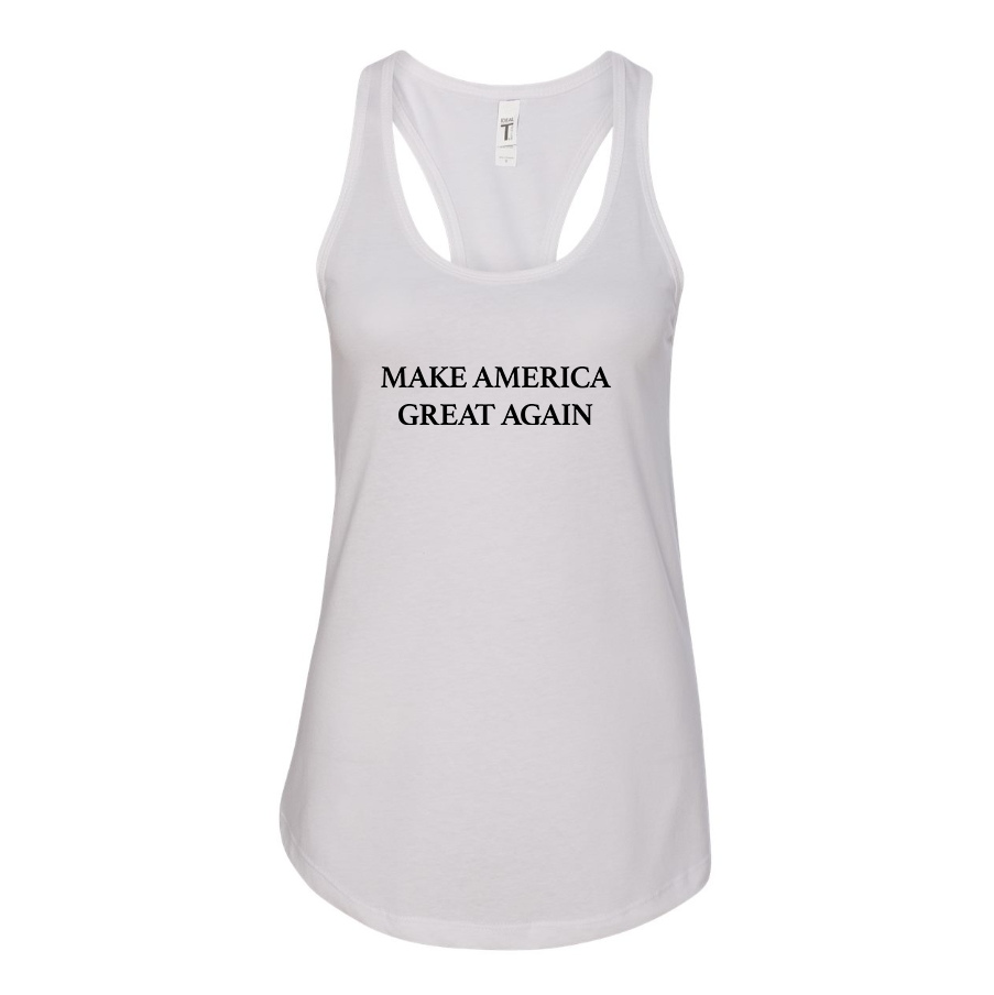 Women's Make America Great Again  Racerback Tank Top