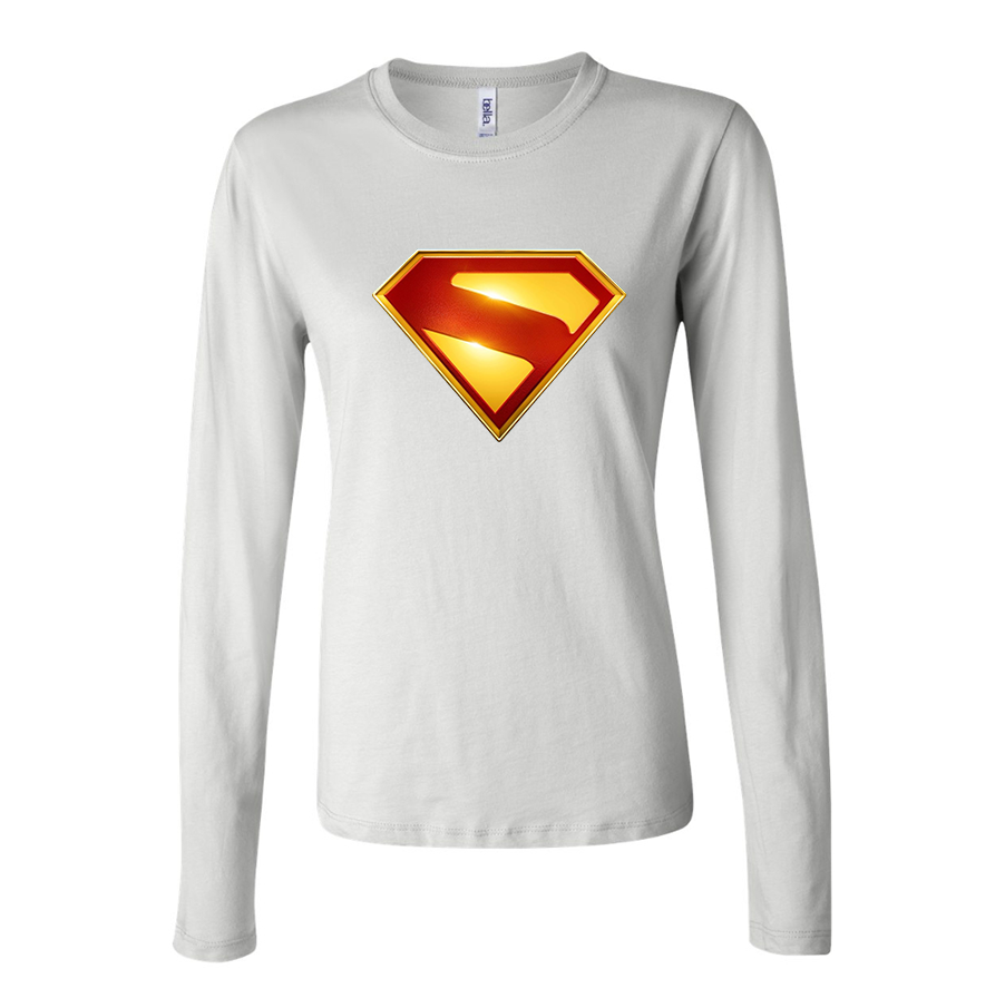 Women's Superman 2025 Long Sleeve T-Shirt