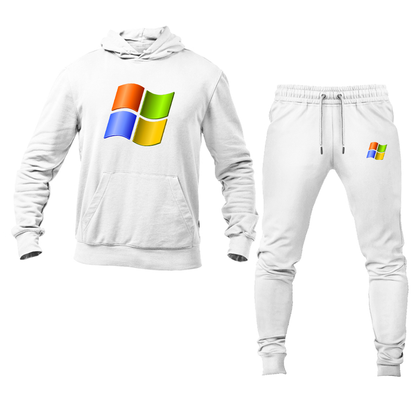 Men's Microsoft Hoodie and Joggers Set