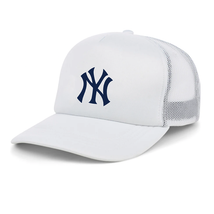 New York NY Yankees Baseball Trucker Hat