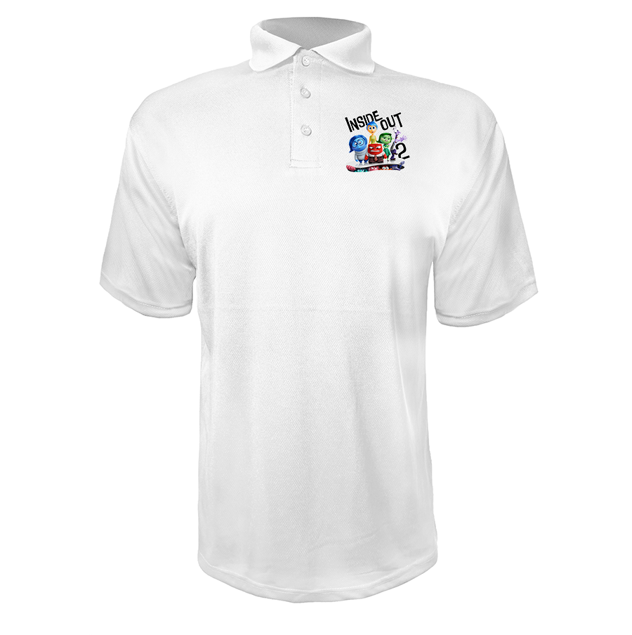 Men' Inside Out 2 Polyester Polos