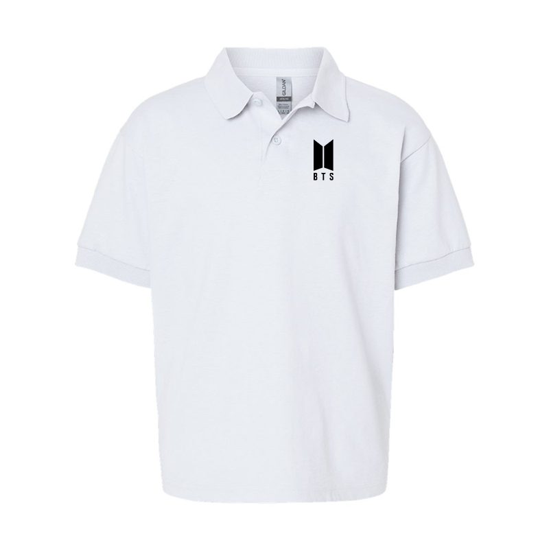 Youth's BTS Gildan Dry Blend Jersey Polo
