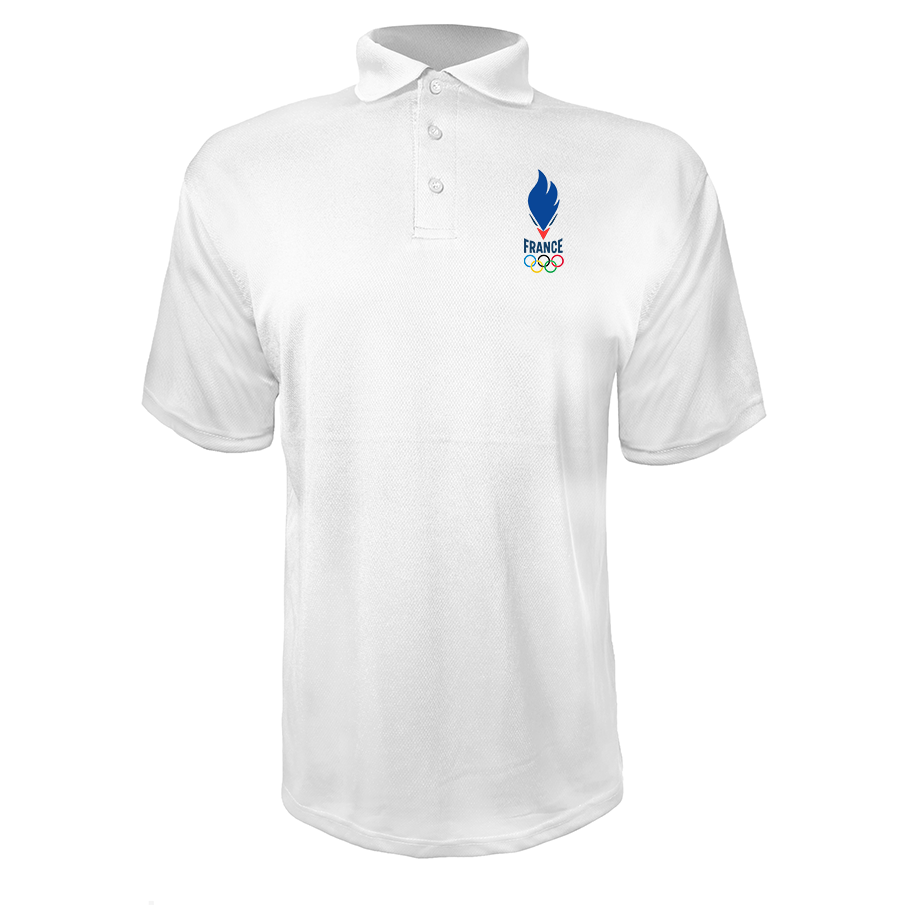 Men's France Olympia 2024 Polyester Polos