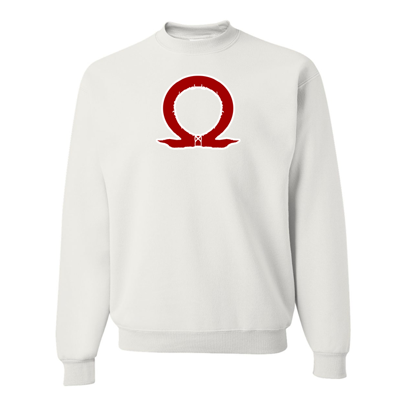 Men's God Of War JERZEES NuBlend Crewneck Sweatshirt