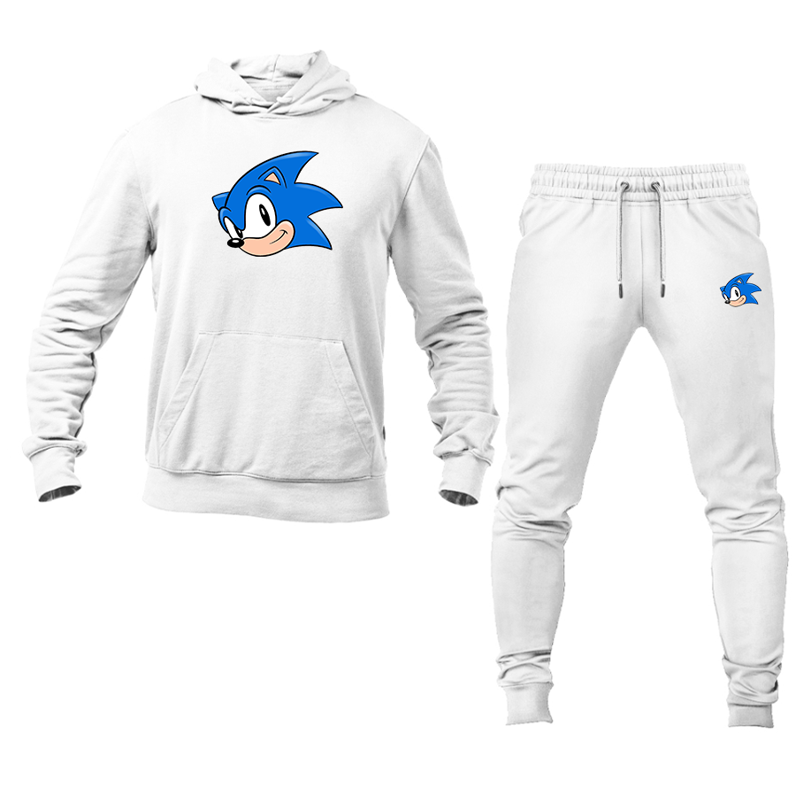 Men's Sonic the Hedgehog Hoodie and Joggers Set