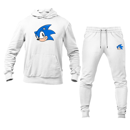 Men's Sonic the Hedgehog Hoodie and Joggers Set