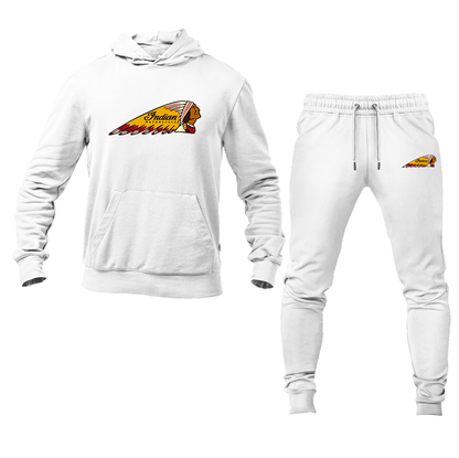 Men's Indian Motorcycle Hoodie and Joggers Set