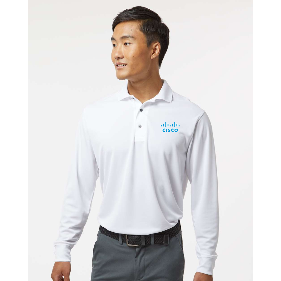 Men's Cisco Paragon Prescott Long Sleeve Polo