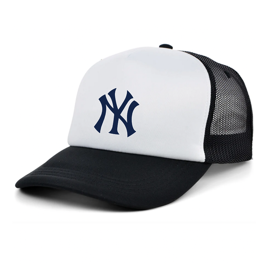 New York NY Yankees Baseball Trucker Hat