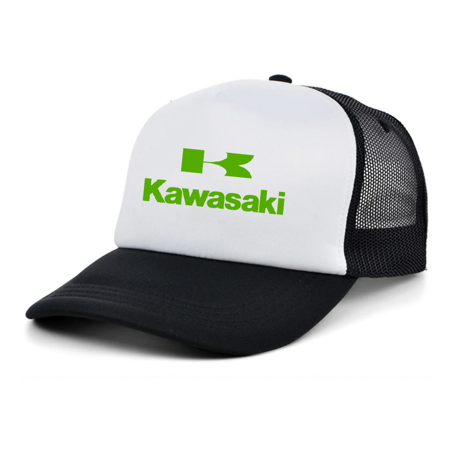 Kawasaki Bike Motorcycle Trucker Hat
