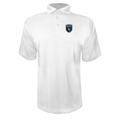 Men's San Joke Earthquakes  Polyester Polos