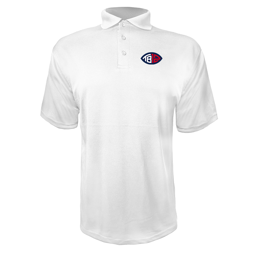 Men's Tom Brady 12  Polyester Polos