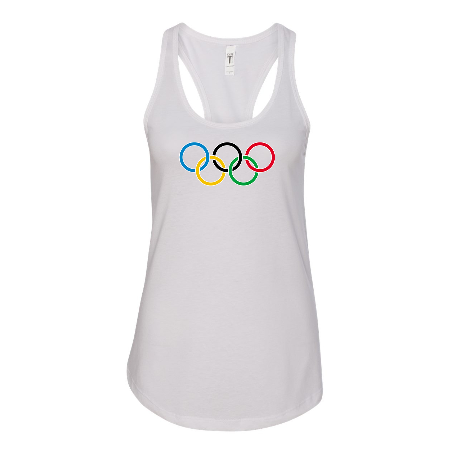 Women's Olympics Rings Racerback Tank Top