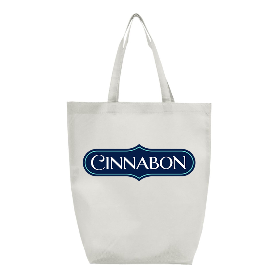Cinnabon Q Tees Non Woven Gusset Bottom Tote T-Shirt