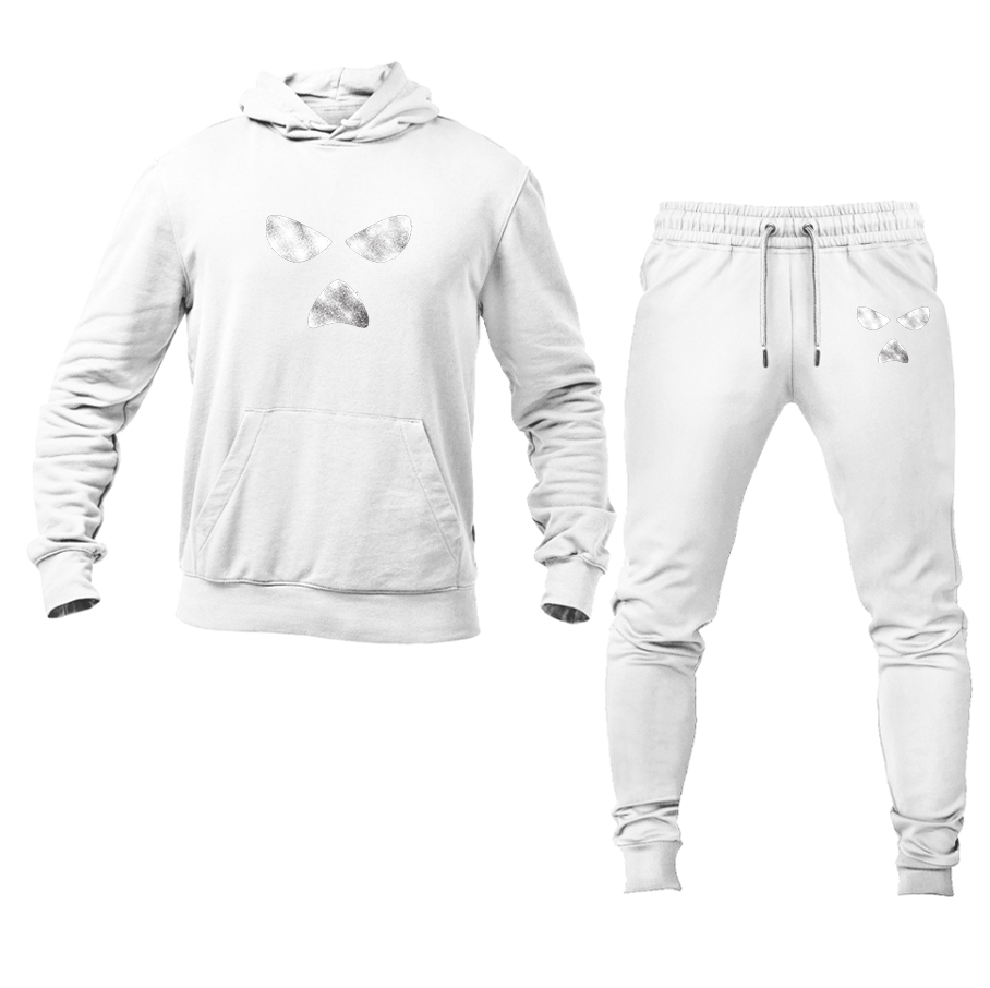 Men's Knee Cap Fine Art Hoodie and Joggers Set