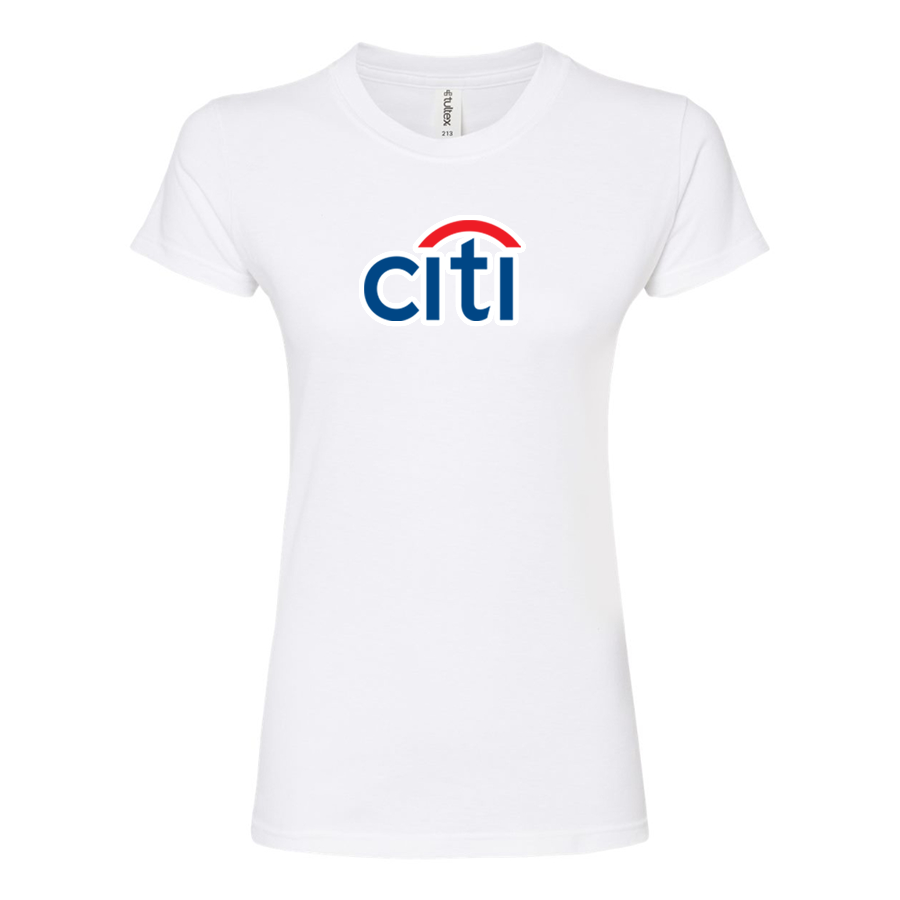 Women's Citi Bank Round Neck T-Shirt