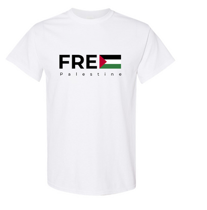 Youth's Free Palestine Cotton T-Shirt