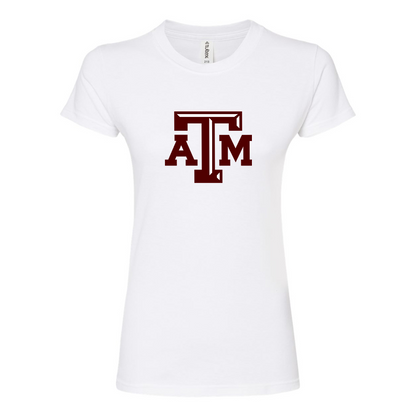 Women's Texas A&M Aggies Round Neck T-Shirt