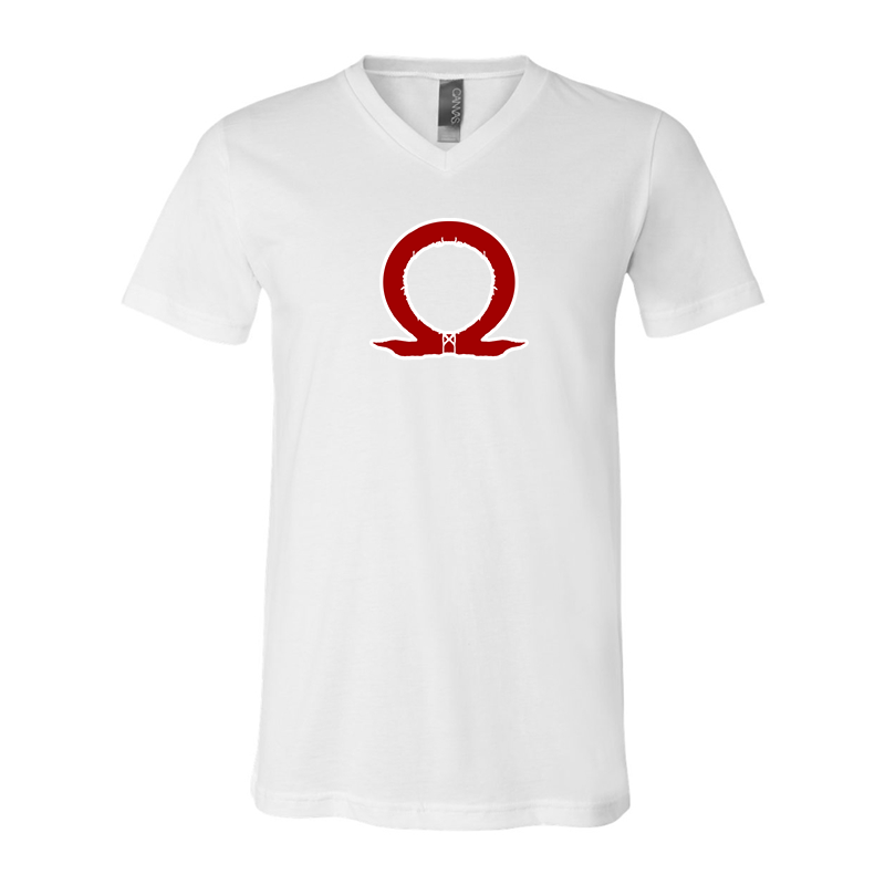 God Of War BELLA  CANVAS  Jersey V-Neck Tee