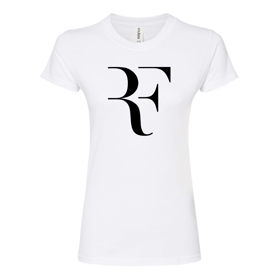 Women's Roger Federer Round Neck T-Shirt