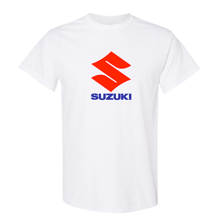 Men's Suzuki Bike Motorcycle Cotton T-Shirt