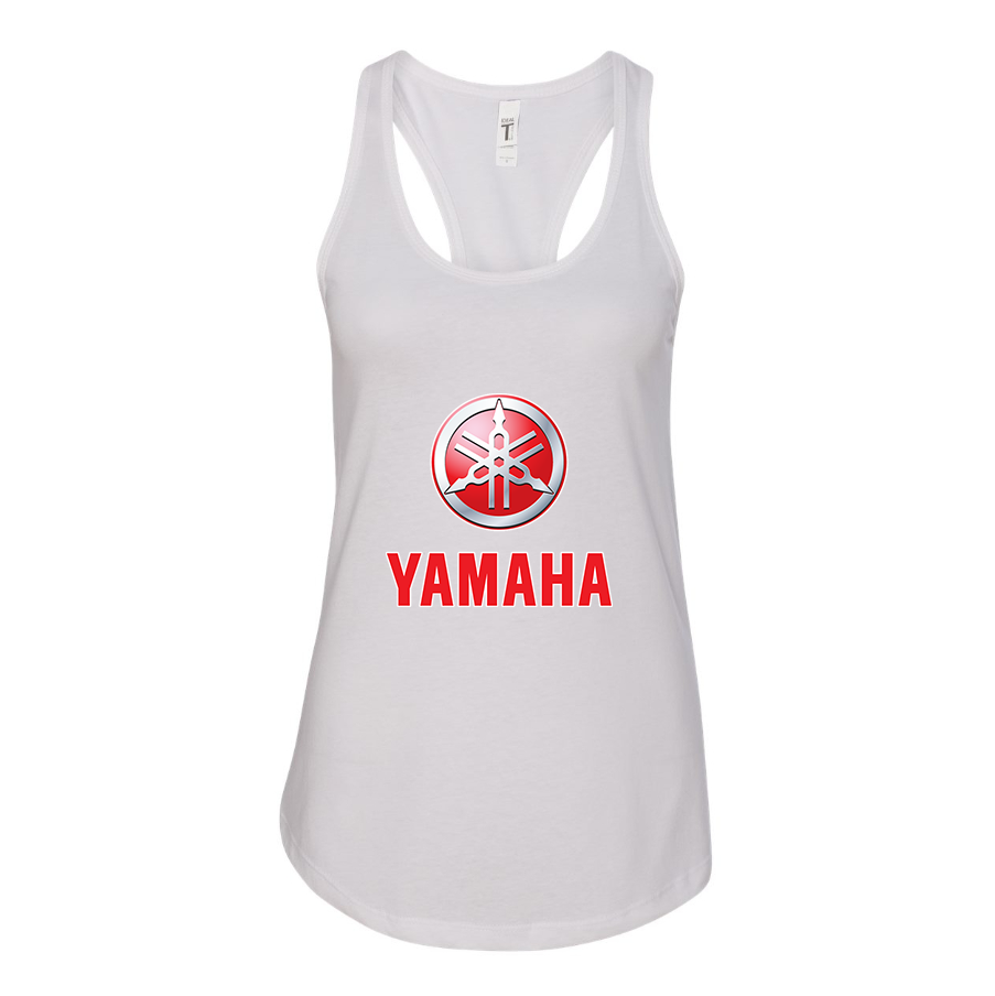 Women's Yamaha Bike Motorcycle Racerback Tank Top