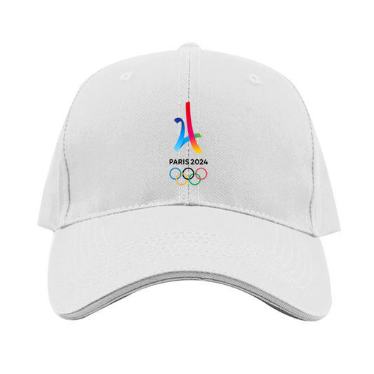 Paris 2024 Olympics Dad Baseball Cap Hat