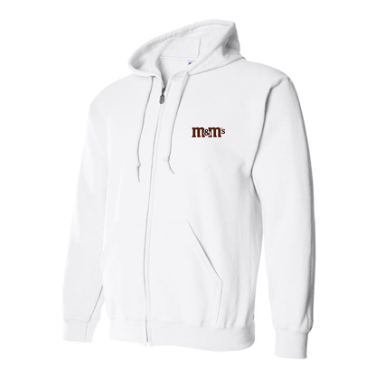 Men's M&M_s Zipper Hoodie