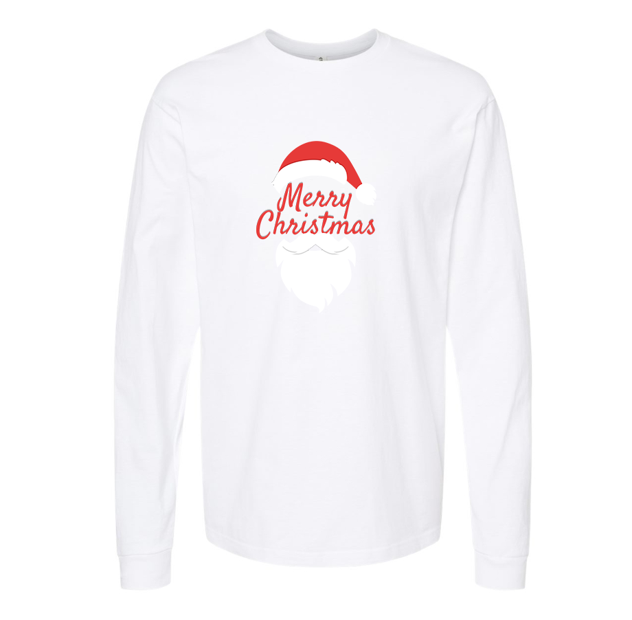 Youth's Merry Christmas Santa Claus Long sleeves T-Shirt