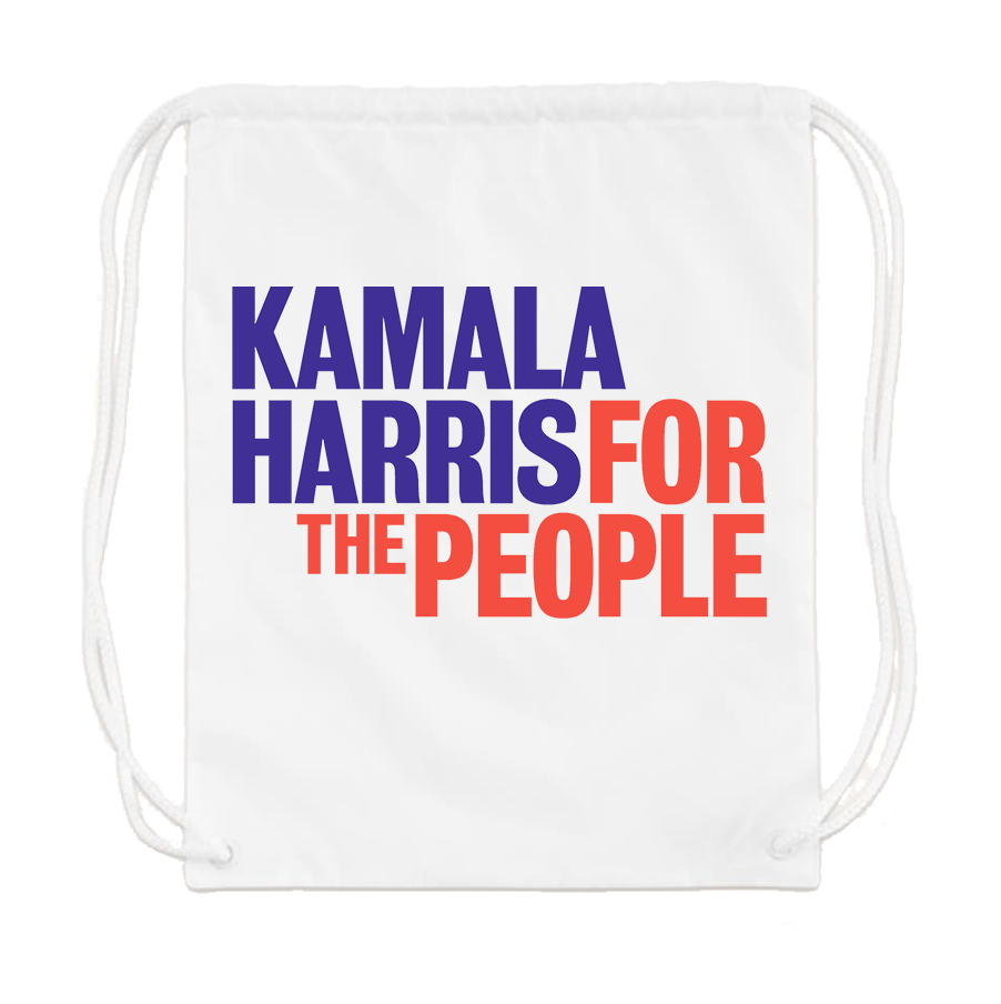 Kamal Harris For The People 2025 Drawstring Bag